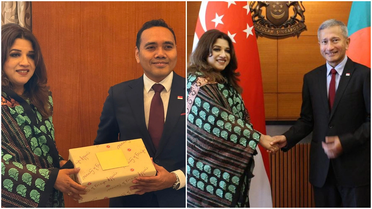 বাংলাদেশ-সিঙ্গাপুর বৈঠক : বাণিজ্য, বিনিয়োগ ও রোহিঙ্গা সংকট নিয়ে আলোচনা
