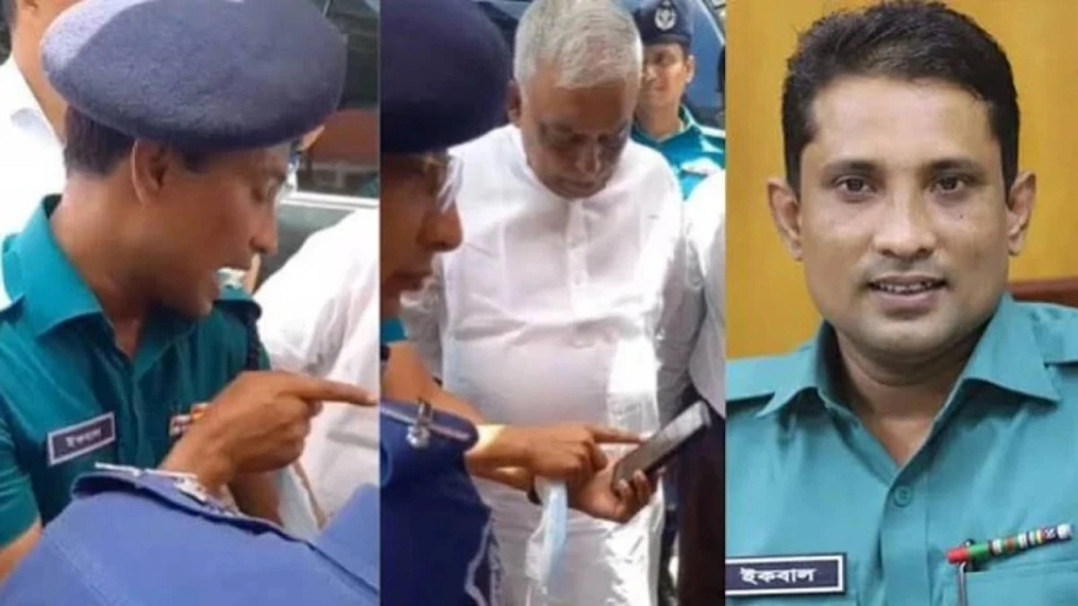‘গুলি করি, মরে একটা, একটাই যায়’ বলা সেই পুলিশ কর্মকর্তা বরখাস্ত