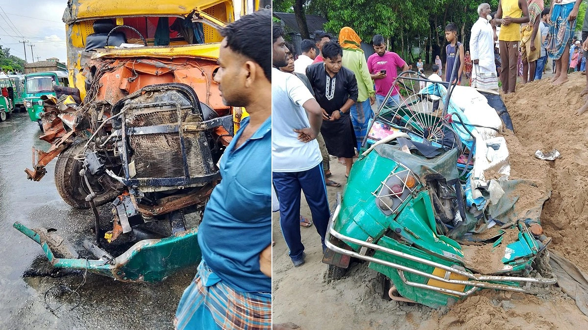 একই এলাকায় ৩ ঘণ্টায় দুই দুর্ঘটনায় নিহত ২, মহাসড়কের দুর্ভোগ