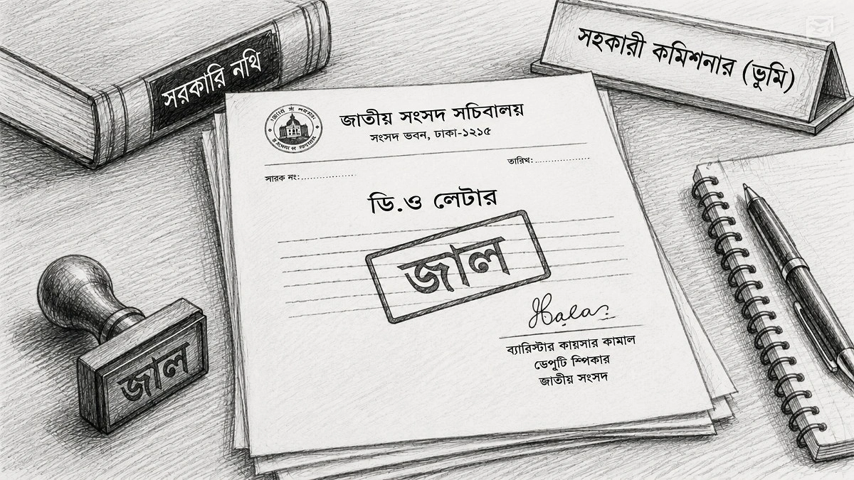 ডেপুটি স্পিকারের নামে জাল ডিও লেটার, এসিল্যান্ডের বিরুদ্ধে মামলা