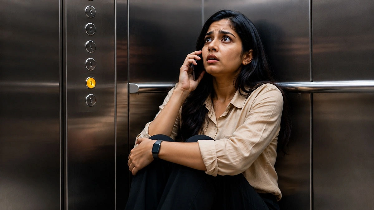 লিফটে আটকে গেলে কী করবেন?