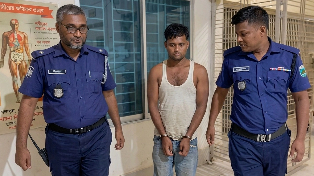 মাদ্রাসাছাত্রীকে ধর্ষণের অভিযোগে যুবক গ্রেপ্তার