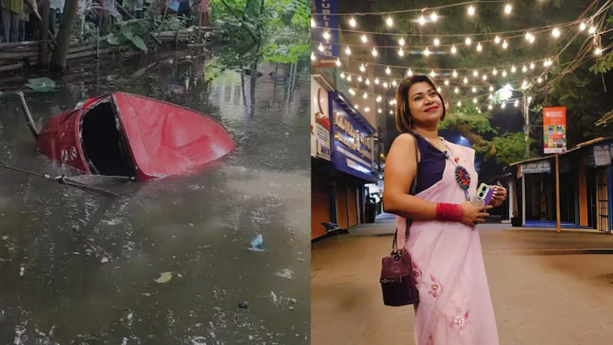 নতুন গাড়ি চালানো শেখার সময় পুকুরে পড়ে নারীর মৃত্যু