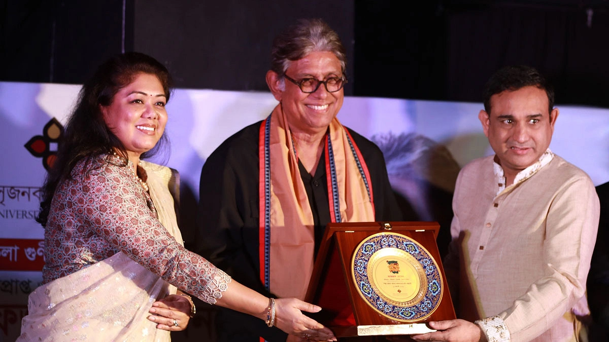‘সৃজনকলা গুণীজন সম্মাননা ২০২৬’ পেলেন শিল্পী আফজাল হোসেন