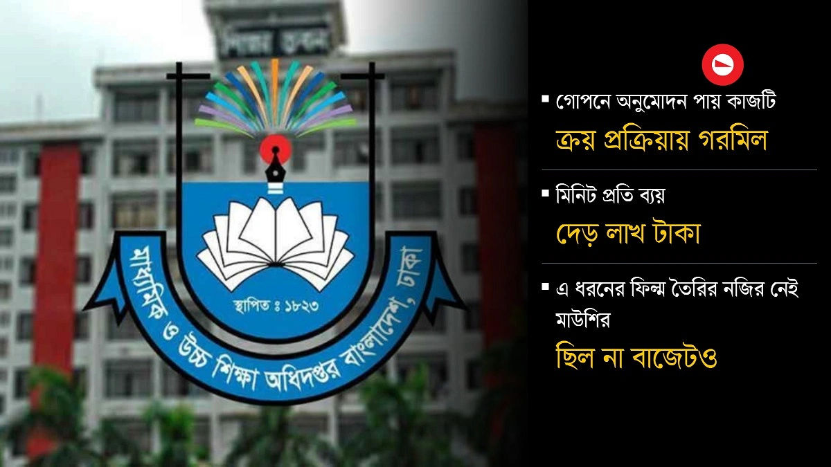 কর্মকর্তাদের গুণকীর্তন-আত্মপ্রচারে ২০ মিনিটের ফিল্ম, ব্যয় ৩০ লাখ