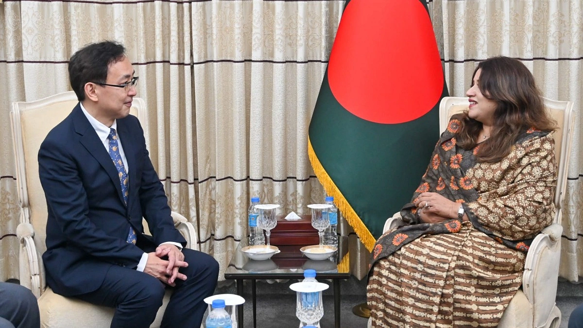 পররাষ্ট্র প্রতিমন্ত্রীর সঙ্গে জাপানের উপ-পররাষ্ট্রমন্ত্রীর বৈঠক