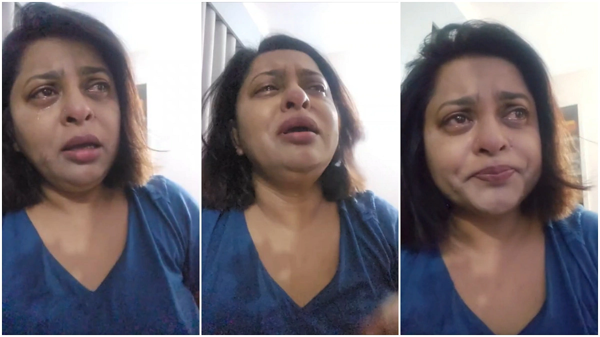 ‘আমি আর পারছি না’ বলে ফেসবুক লাইভে কান্নায় ভেঙে পড়লেন অভিনেত্রী