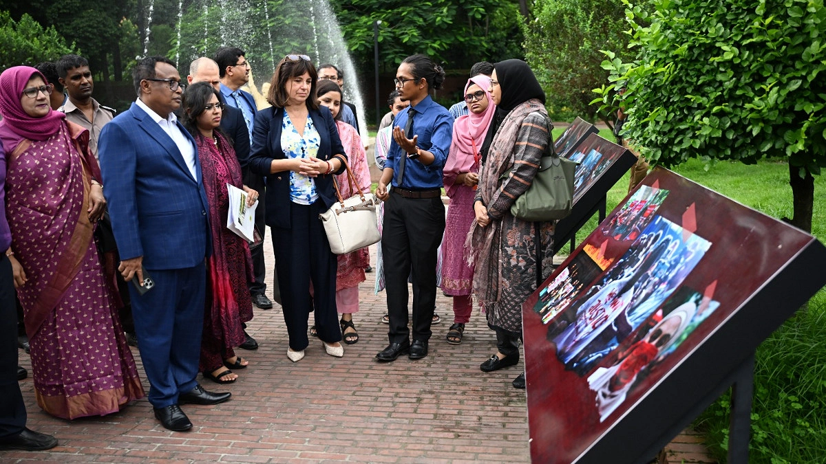 জুলাই জাদুঘরে গুম, খুন ও নিপীড়নের ধারণা পেলেন আইপিইউ মহাসচিব