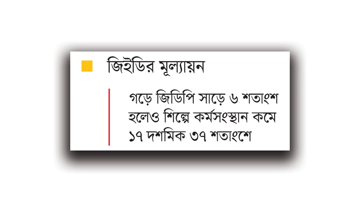 কর্মসংস্থান ছাড়া প্রবৃদ্ধি