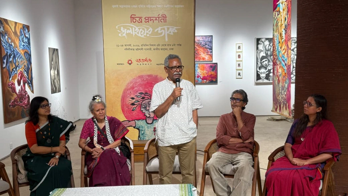 জুলাইয়ের স্মৃতি ও সম্ভাবনা নিয়ে চার দিনের চিত্রপ্রদর্শনী শুরু