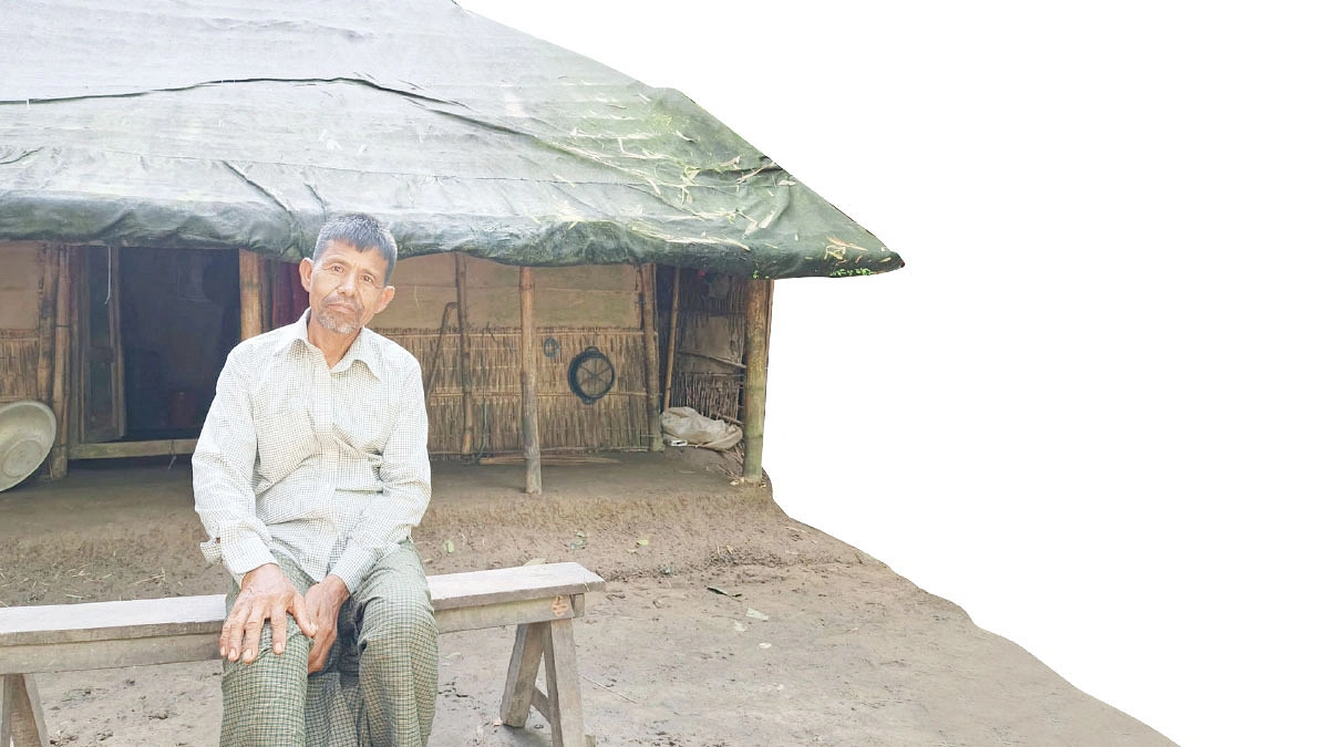 ধোবাউড়ার হাজংপল্লীতে