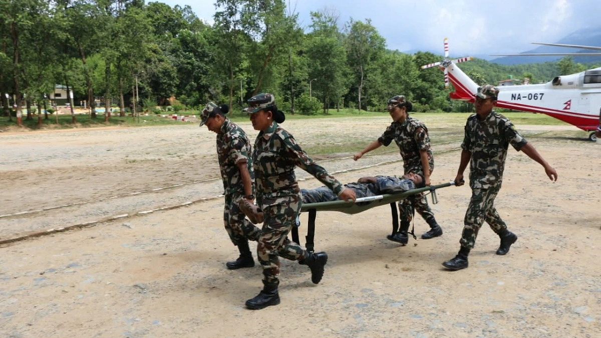বন্যায় বিপর্যস্ত নেপালে প্রাণহানি ৩৫০ ছাড়াল