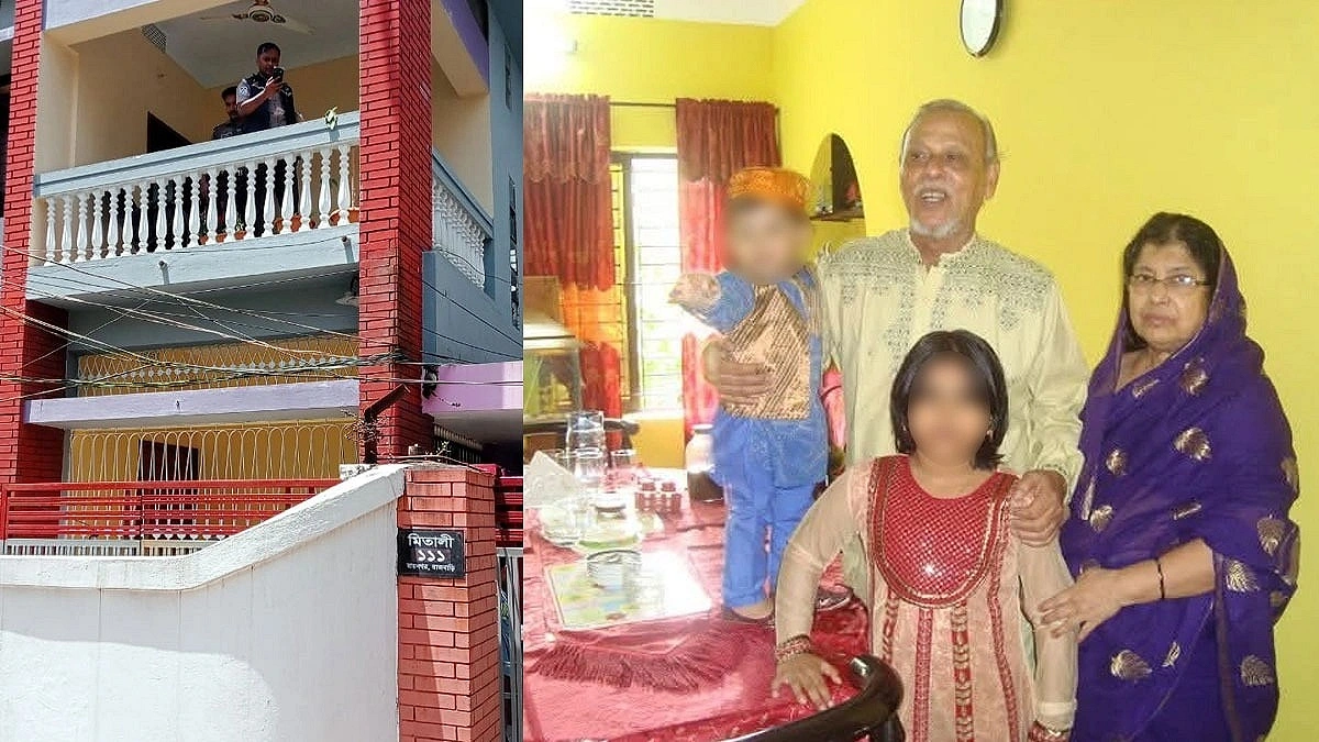 সিলেটে তিন খুন: বিমানবন্দর থেকে মর্গে ছুটলেন দুই মেয়ে
