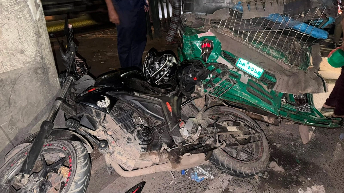 মগবাজারে লরির ধাক্কায় নিহত ২