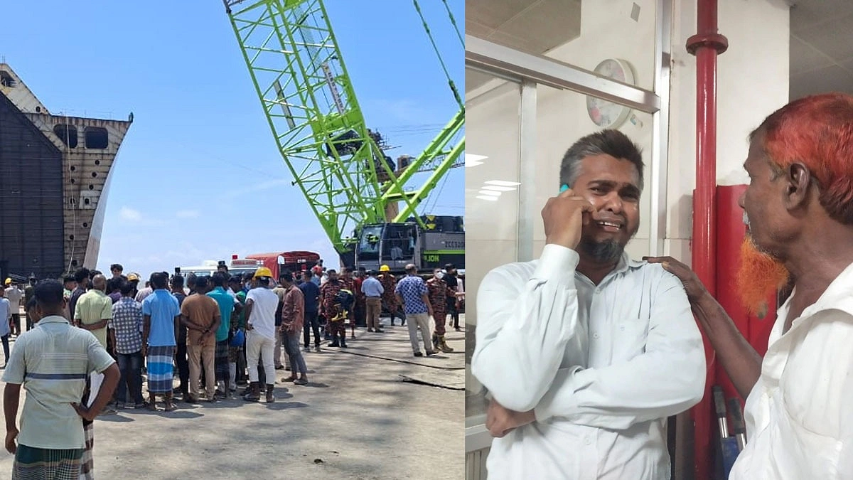 শিপইয়ার্ডে গ্যাস লিকেজ : হাসপাতাল গিয়ে মিলছে স্বজনদের মৃত্যুর খবর