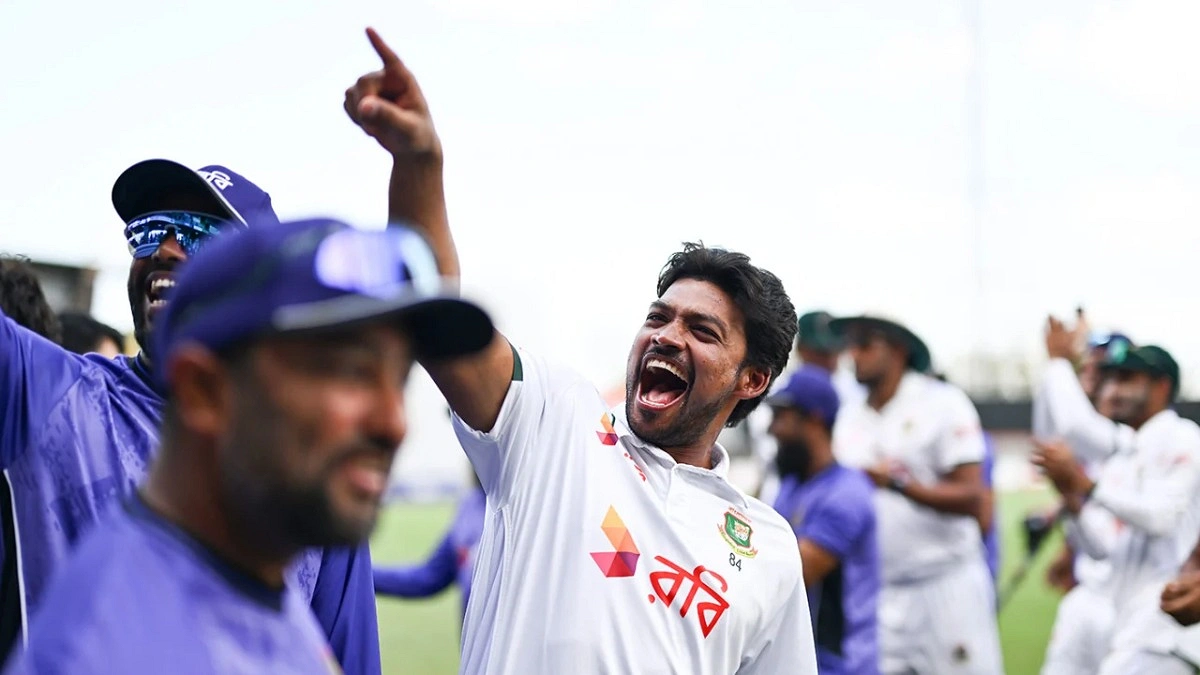 ২ দিনে টেস্ট হেরে ডারউইনের জয় মনে করালেন নাজমুল