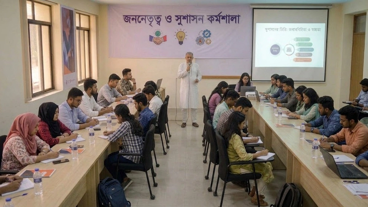 রাজনীতির পাঠশালা : আগামী দিনের নেতৃত্ব তৈরিতে প্রশিক্ষণ কেন জরুরি?