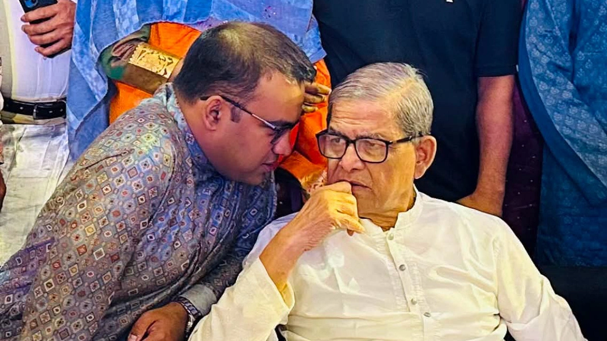 বিএনপির রাষ্ট্রপতি প্রার্থী মির্জা ফখরুল ইসলামকে খন্দকার মারুফের অভিনন্দন