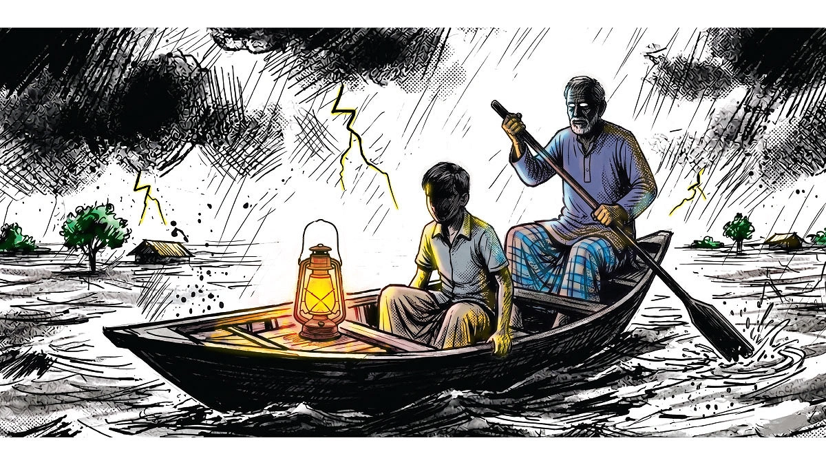 বানের রাতে