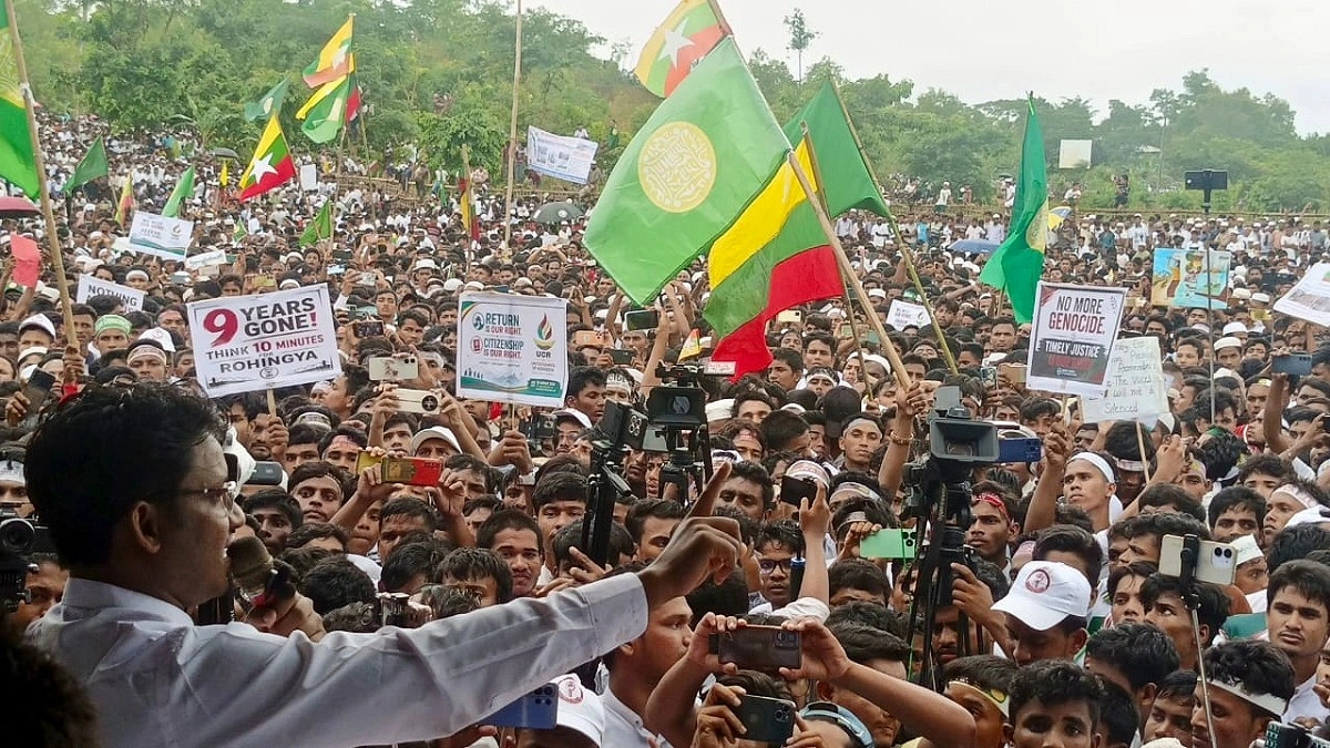 ‘শেষ হতা এক্কান, ফিরত চাই আরকান’