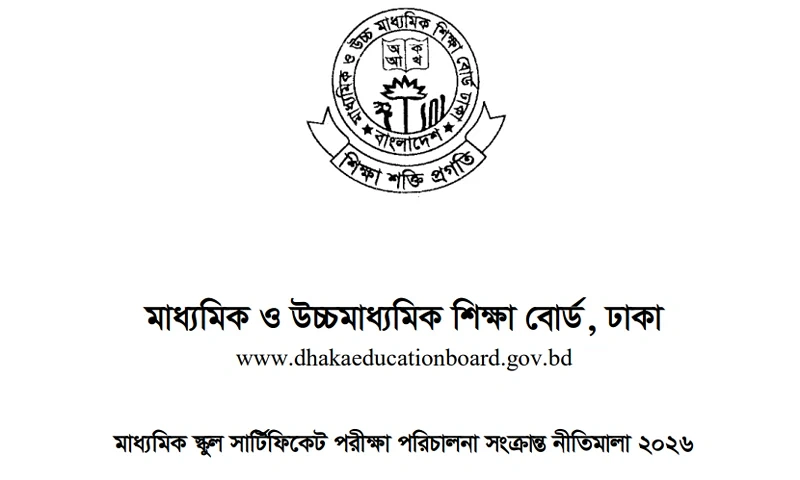 মাধ্যমিক ও উচ্চ মাধ্যমিক শিক্ষা বোর্ডের নীতিমালা