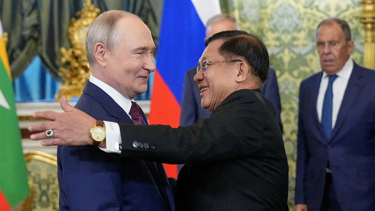 দক্ষিণ-পূর্ব এশিয়ায় রুশ স্বার্থরক্ষার প্রতিশ্রুতি মিন অং হ্লাইংয়ের