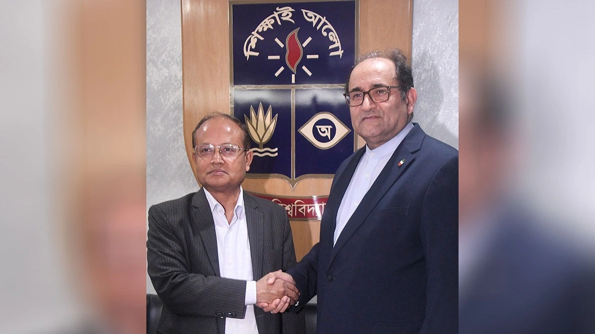 ঢাবি উপাচার্যের সঙ্গে ইরান রাষ্ট্রদূতের সাক্ষাৎ