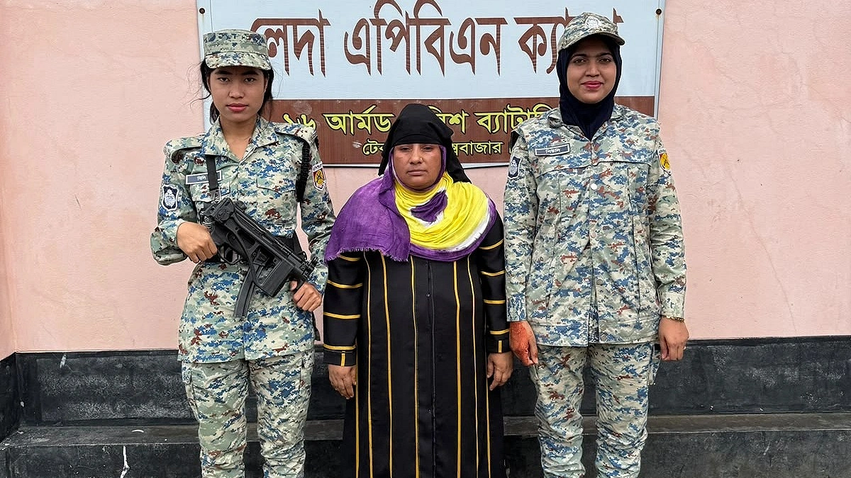 উচ্ছেদ অভিযানে বাধা, রোহিঙ্গা নারীকে দুই মাসের কারাদণ্ড