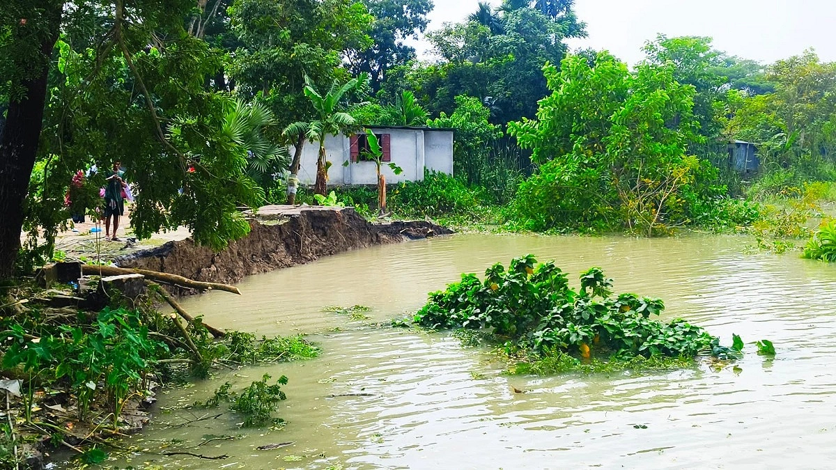 সুগন্ধার গ্রাসে বাবুগঞ্জ