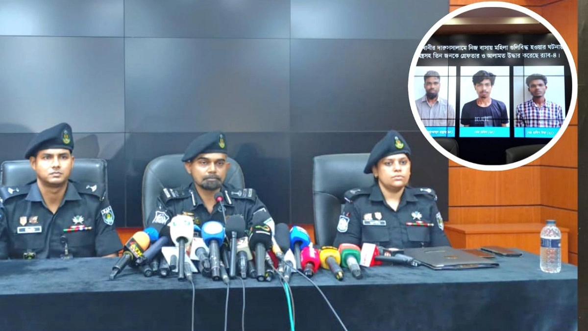 মাতাল অবস্থায় স্ত্রীকে গুলি, পিস্তল-ইয়াবাসহ বাবা-ছেলে ও বন্ধু গ্রেপ্তার
