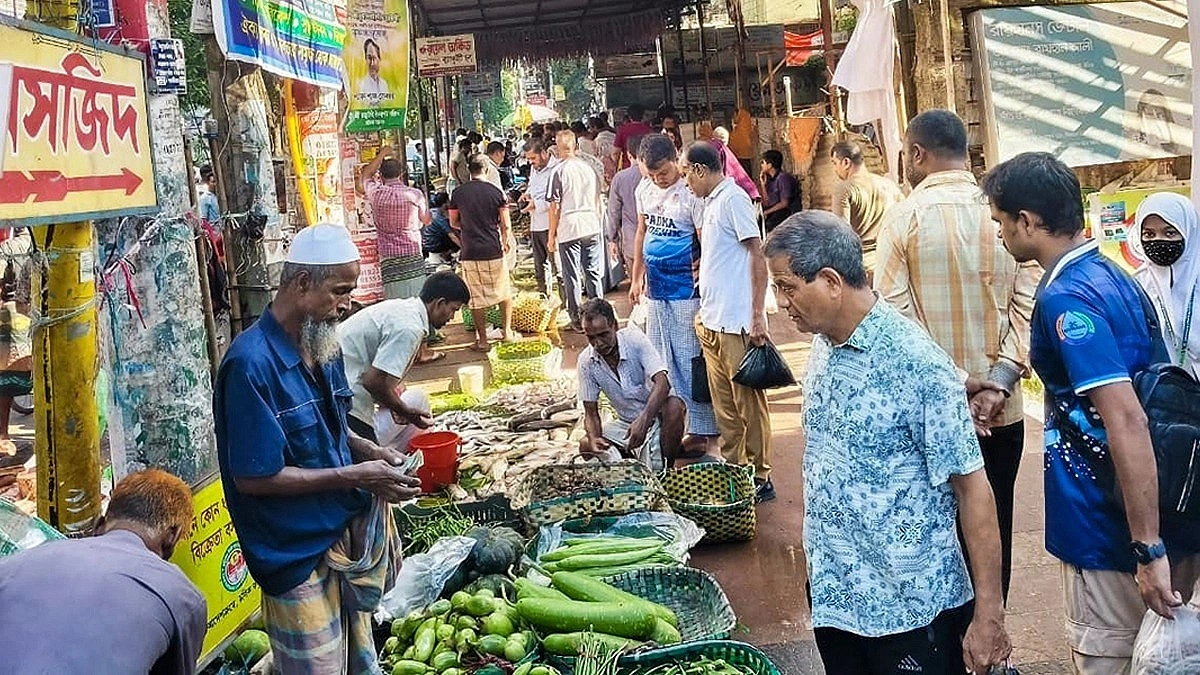 ডিসি হিলের কাছে কয়েক ঘণ্টার সকালের বাজার