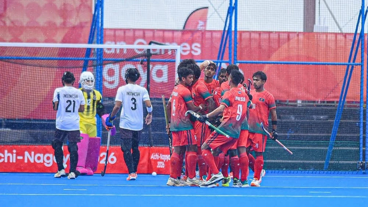 আমিরুলের জোড়ায় হকিতে দ্বিতীয় জয়
