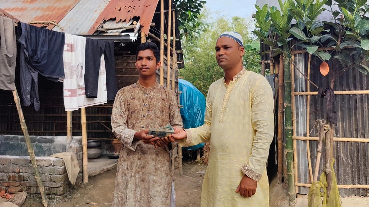 মেধাবী সেই মাসুদ পেল শিক্ষাবৃত্তি