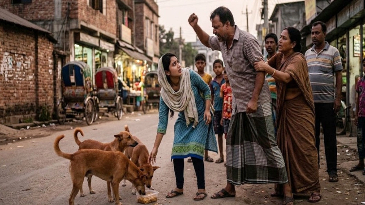 বনশ্রীতে কুকুরকে খাওয়াতে গিয়ে হামলার শিকার তরুণী, থানায় অভিযোগ