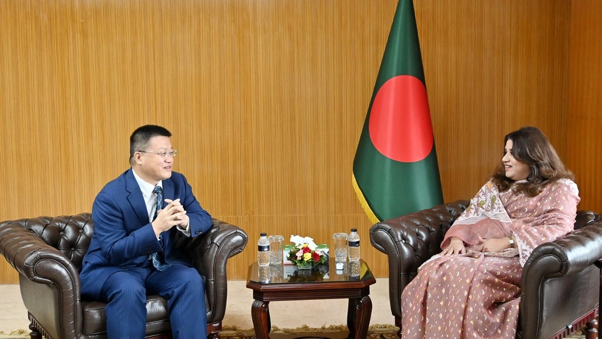 পররাষ্ট্র প্রতিমন্ত্রীর সঙ্গে চীনা রাষ্ট্রদূতের বৈঠক