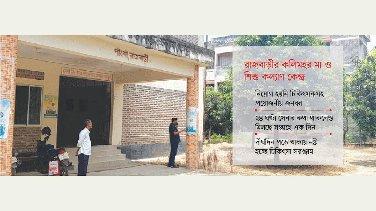 ১০ বছরেও খোলেনি হাসপাতালের দুয়ার