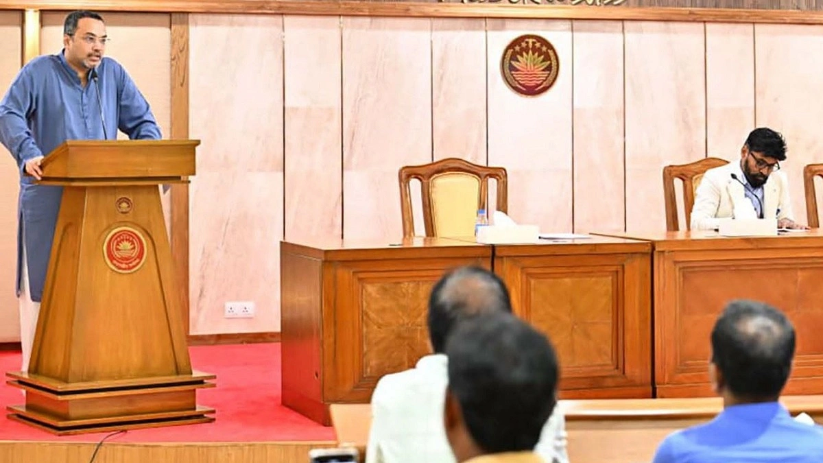 ‘৭ মাসে সব সমস্যার সমাধান দুরূহ, তবে পুনর্গঠন চলছে’