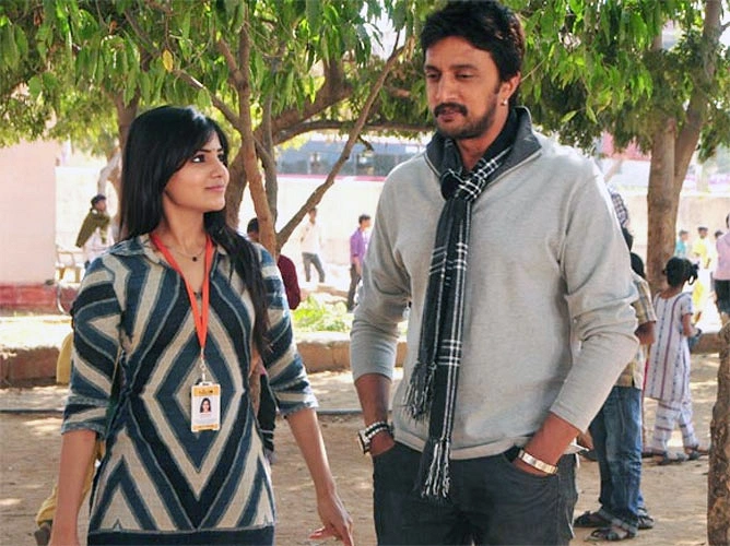 ‘ইগা’ সিনেমায় সামান্থা ও কিচ্চা সুদীপ