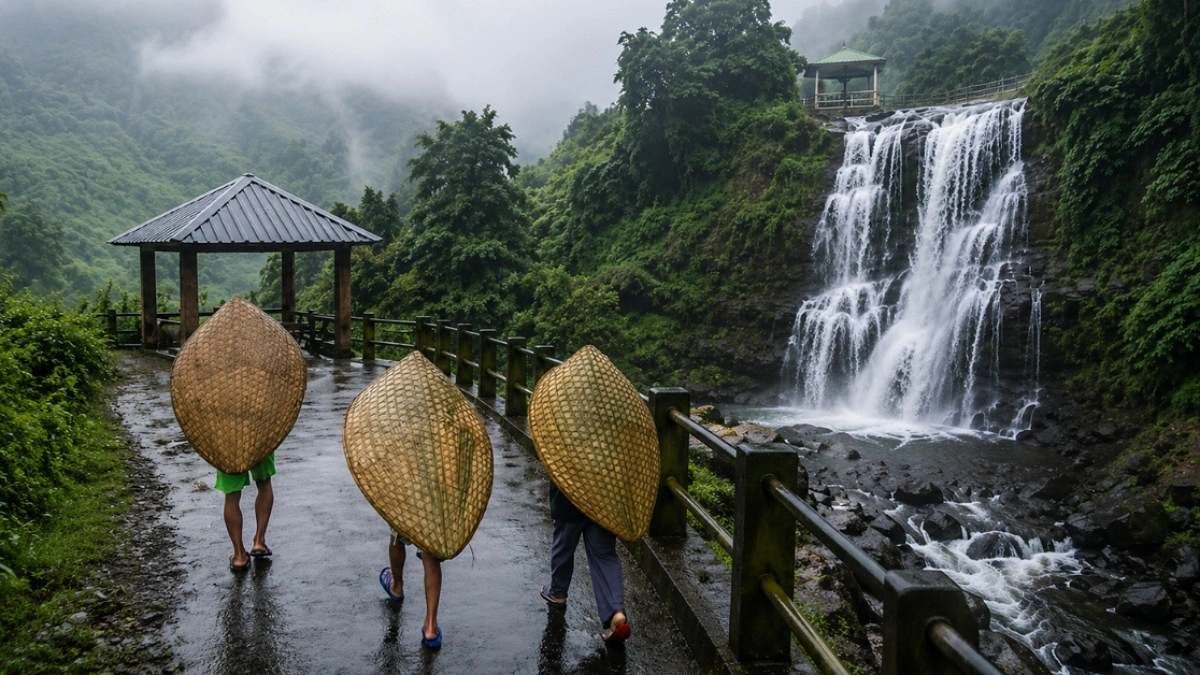 মেঘালয়ের বৃষ্টির দেশেই কেন শুকোচ্ছে ঝরনা