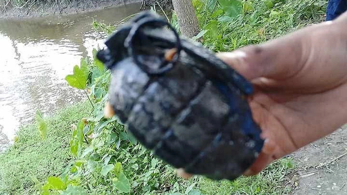 সৈয়দপুরে পুকুর থেকে ‘গ্রেনেড’ উদ্ধার, ওসি বললেন- ‘খেলনা’