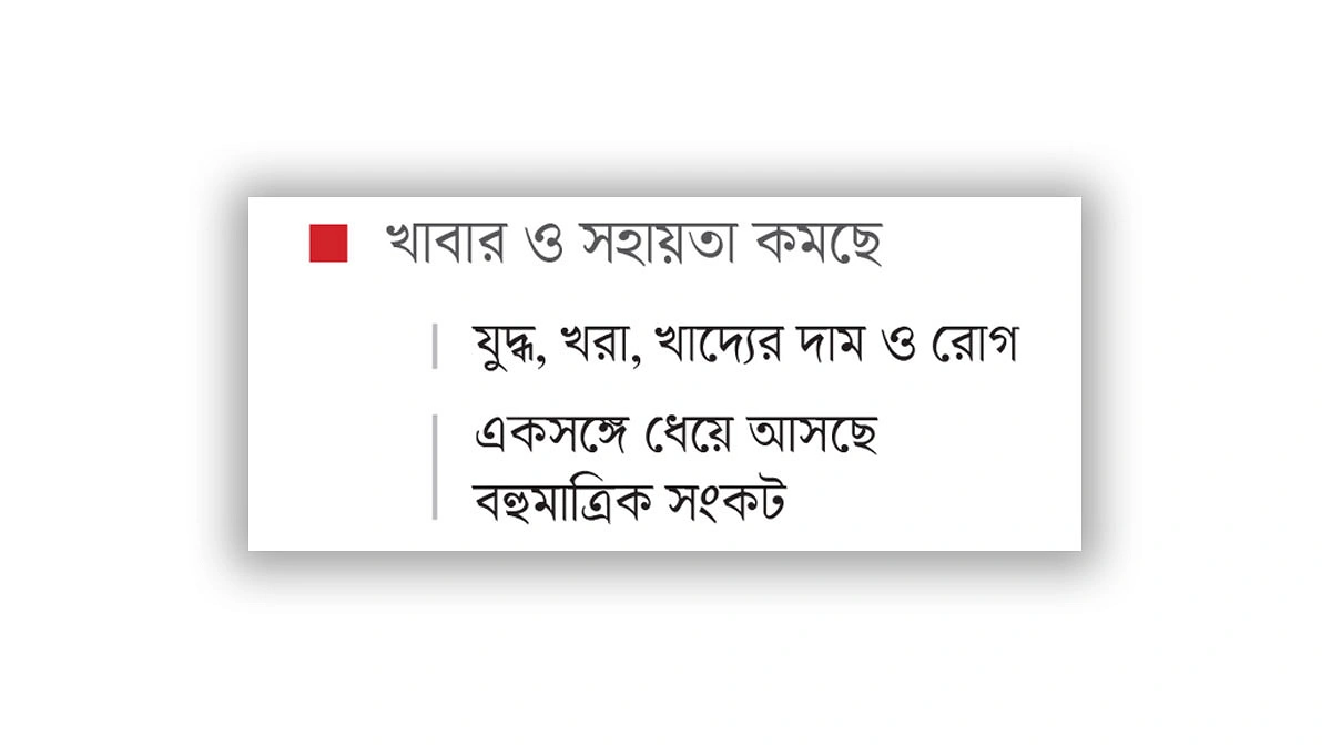 আফ্রিকার শৃঙ্গে মহাবিপদের মেঘ