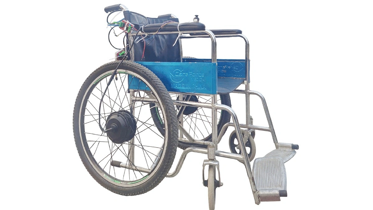 ইশারায় চলবে হুইলচেয়ার