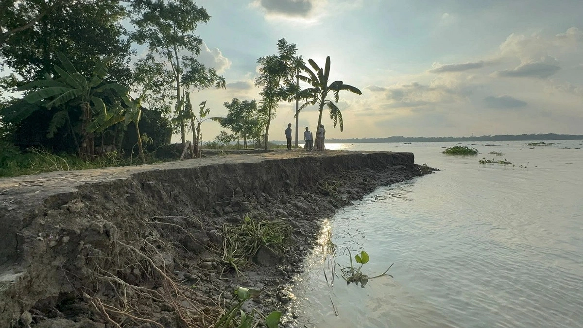 পায়রার ভাঙনে বিলীন শত শত ঘর, আড়াই বছরেও হয়নি প্রতিকার