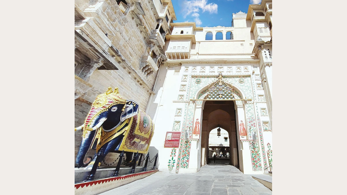 উদয়পুর রাজপ্রাসাদে