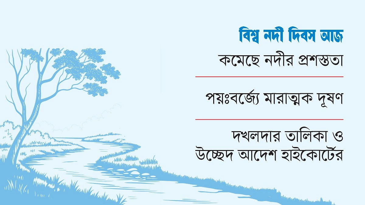 দখল দূষণে বিপন্ন কর্ণফুলী নদী