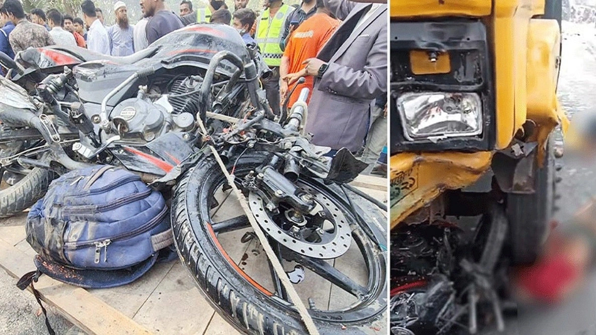 কোম্পানীগঞ্জে ট্রাকচাপায় মোটরসাইকেল আরোহী নিহত