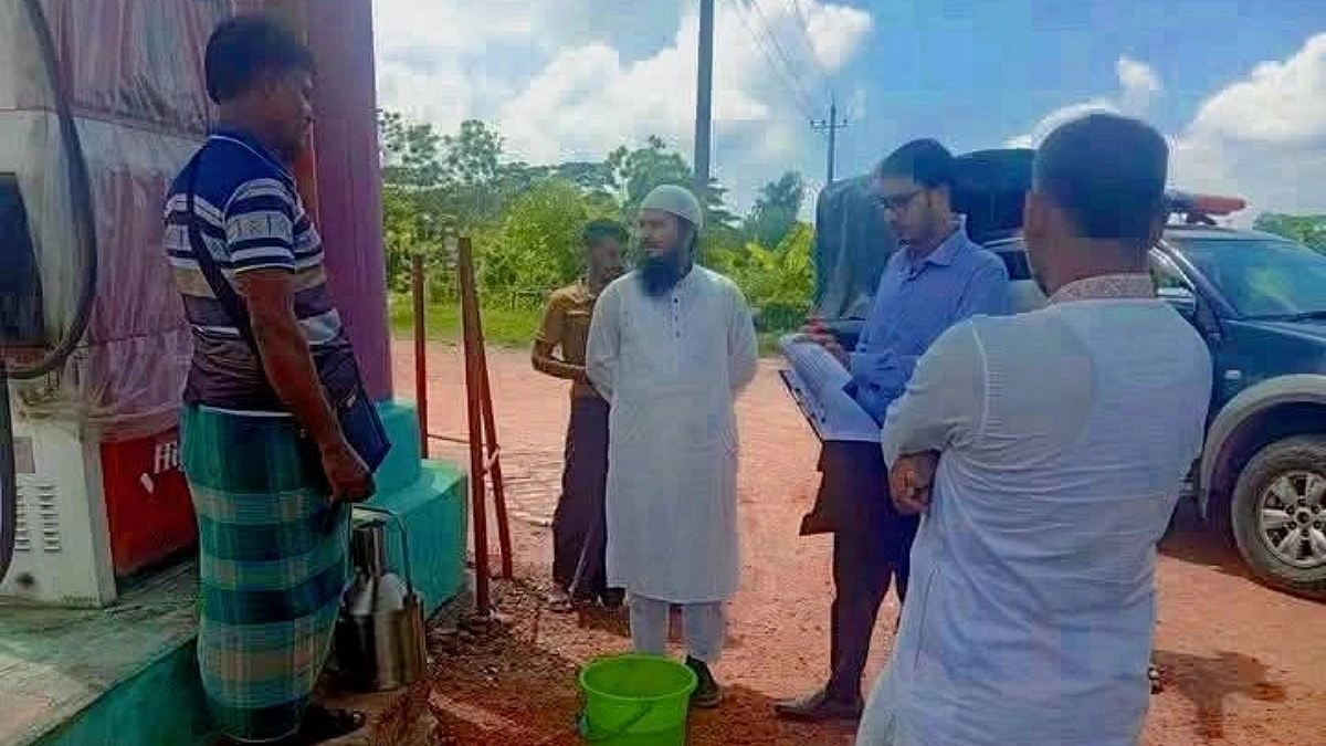 জরিমানা হয়েছে একাধিকবার, তবু অনিয়মেই চলছে রহমান পাম্প