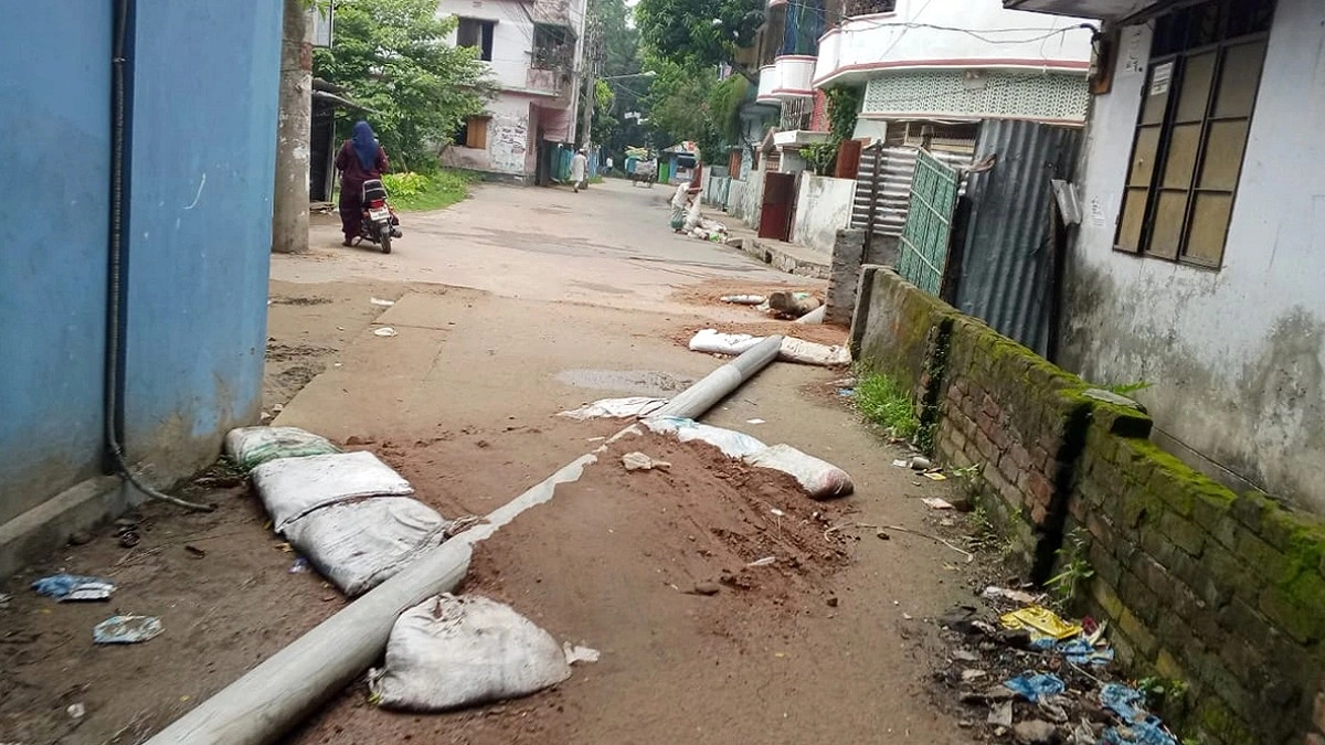 বরিশাল নগরীতে বালু সরবরাহের পাইপ অপসারণের নির্দেশ