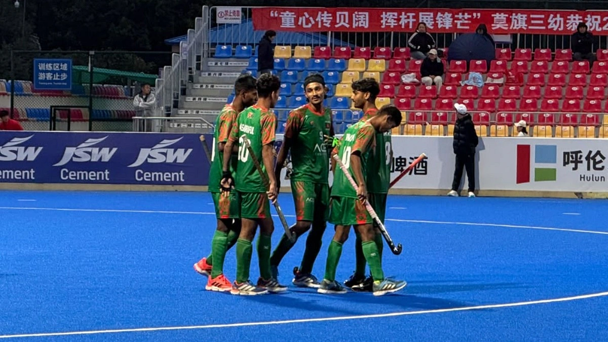 জুনিয়র এশিয়া কাপ হকিতে সপ্তম বাংলাদেশের ছেলেরা