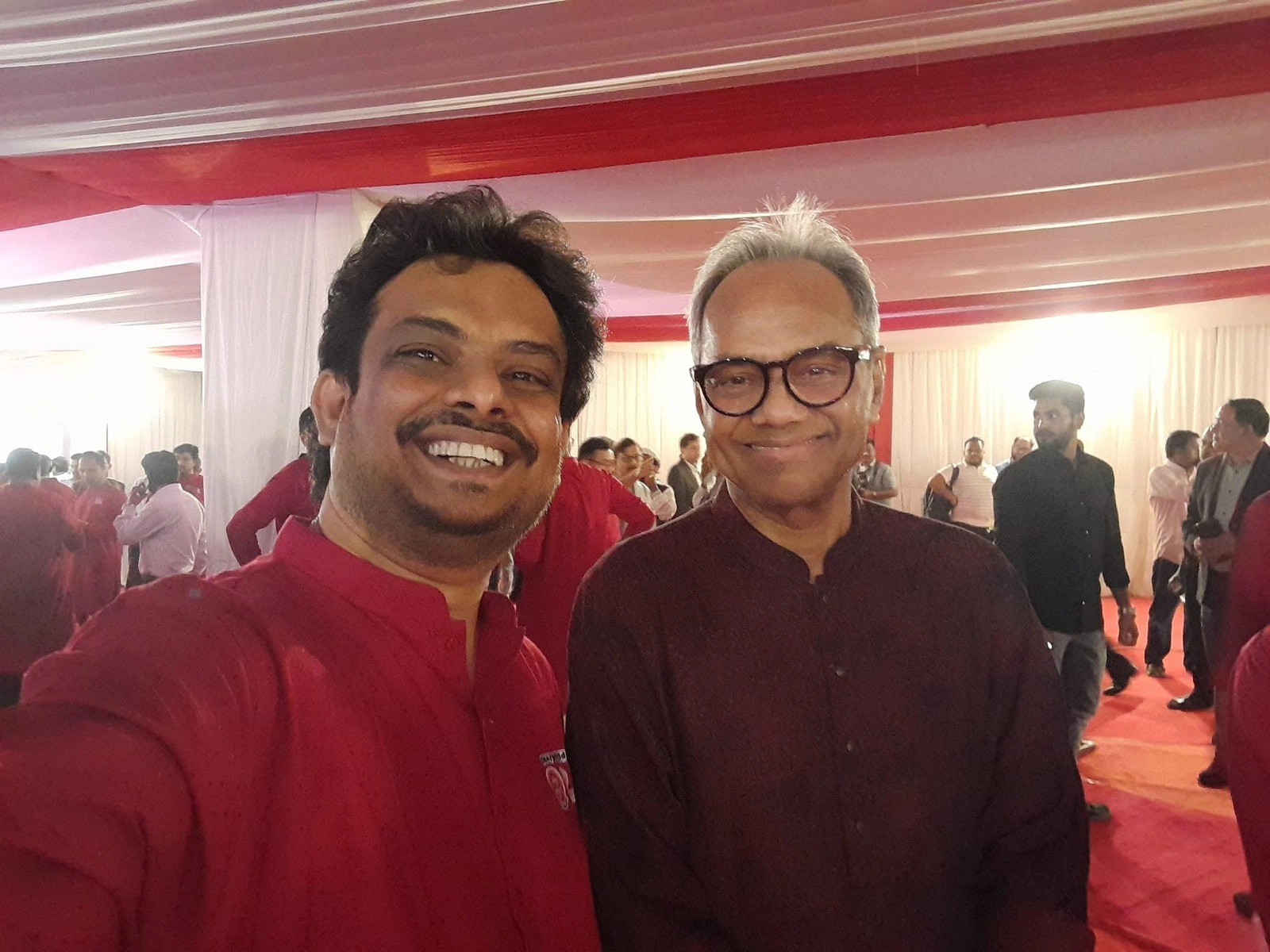 কথাসাহিত্যিক ইমদাদুল হক মিলনের সঙ্গে শিমুল সালাহ্উদ্দিন